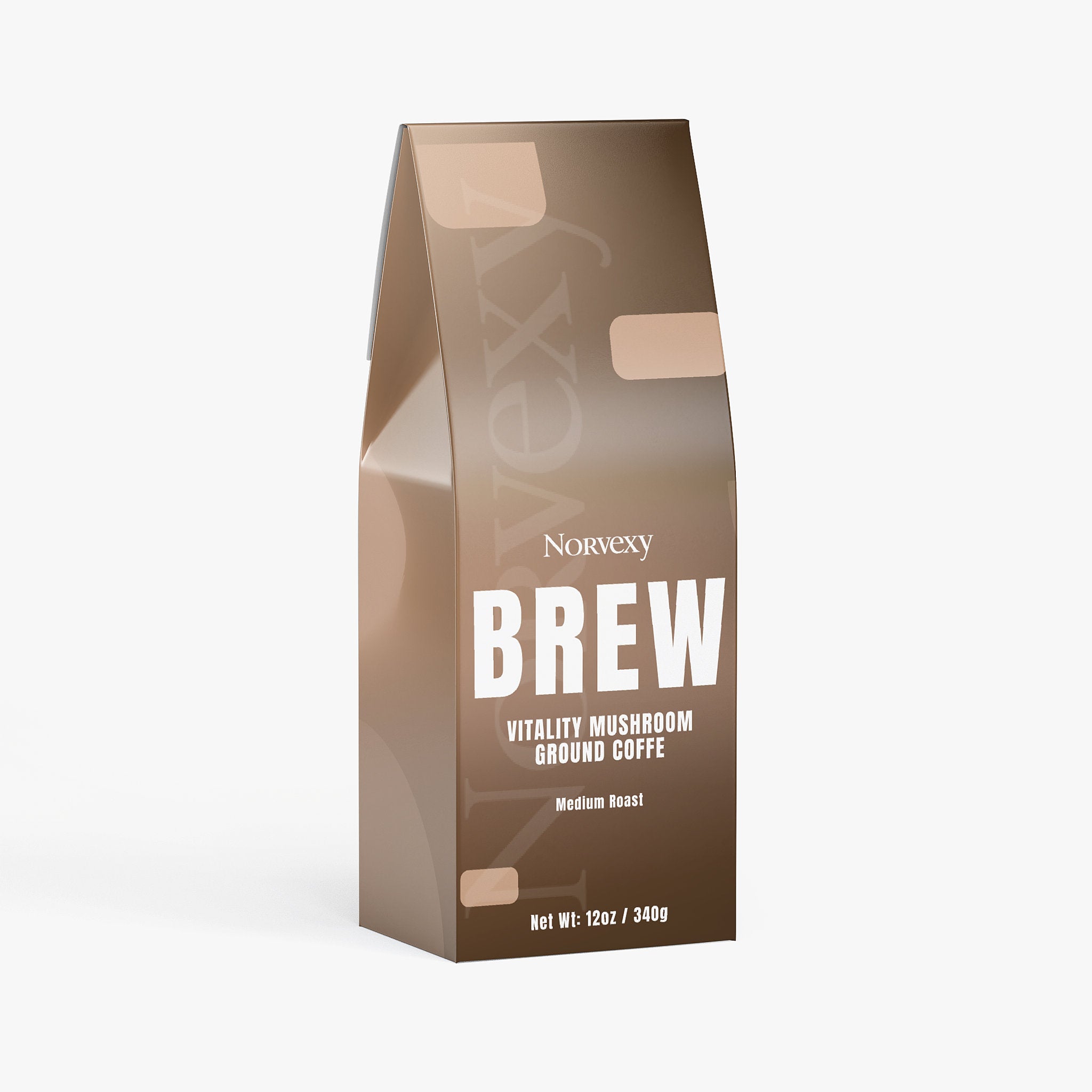 BREW (Vitality Mushroom Coffee - Medium Roast)
