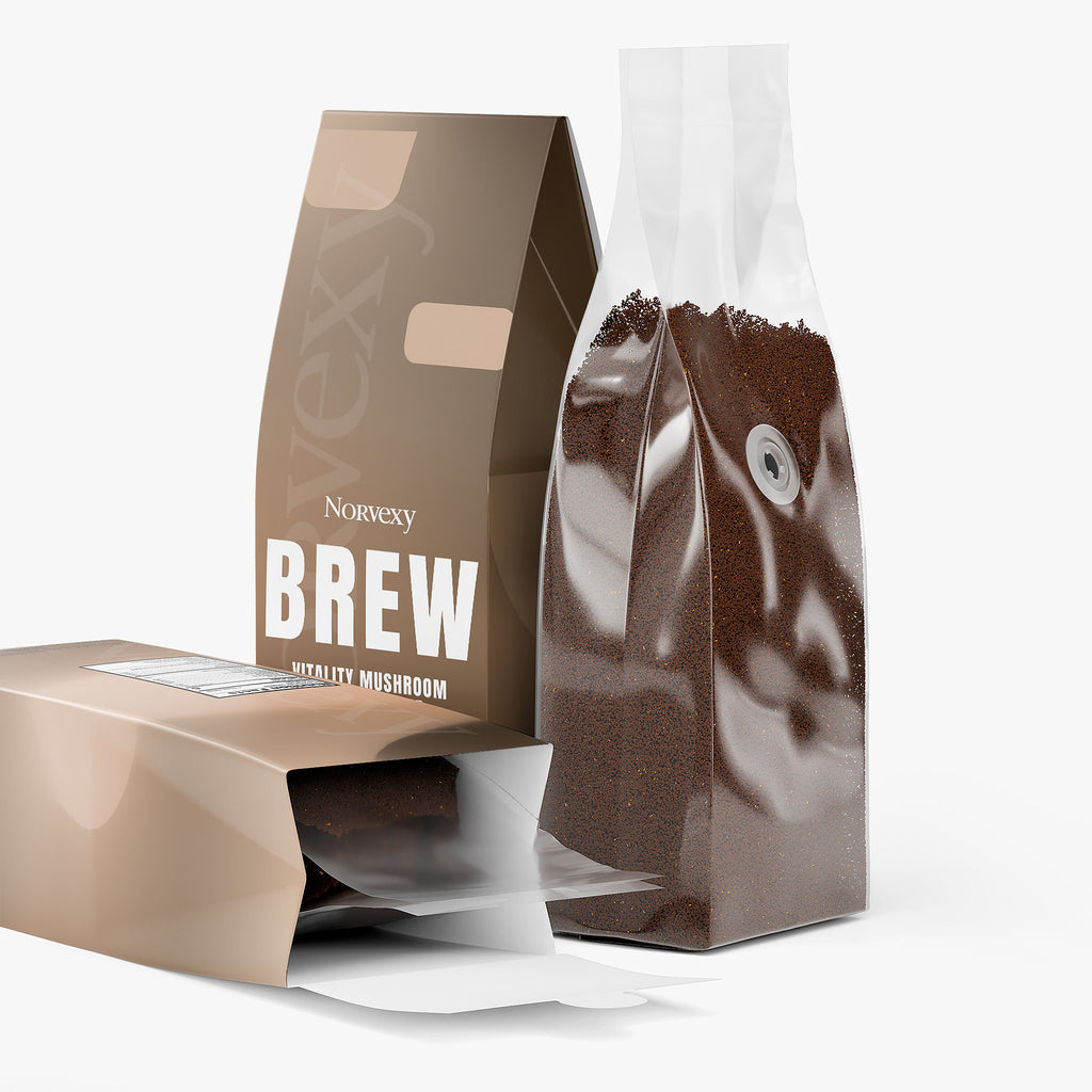 BREW (Vitality Mushroom Coffee - Medium Roast)