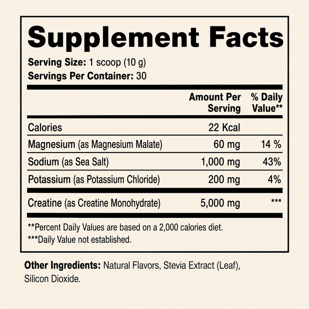 HYDRATE (Creatine Powder)